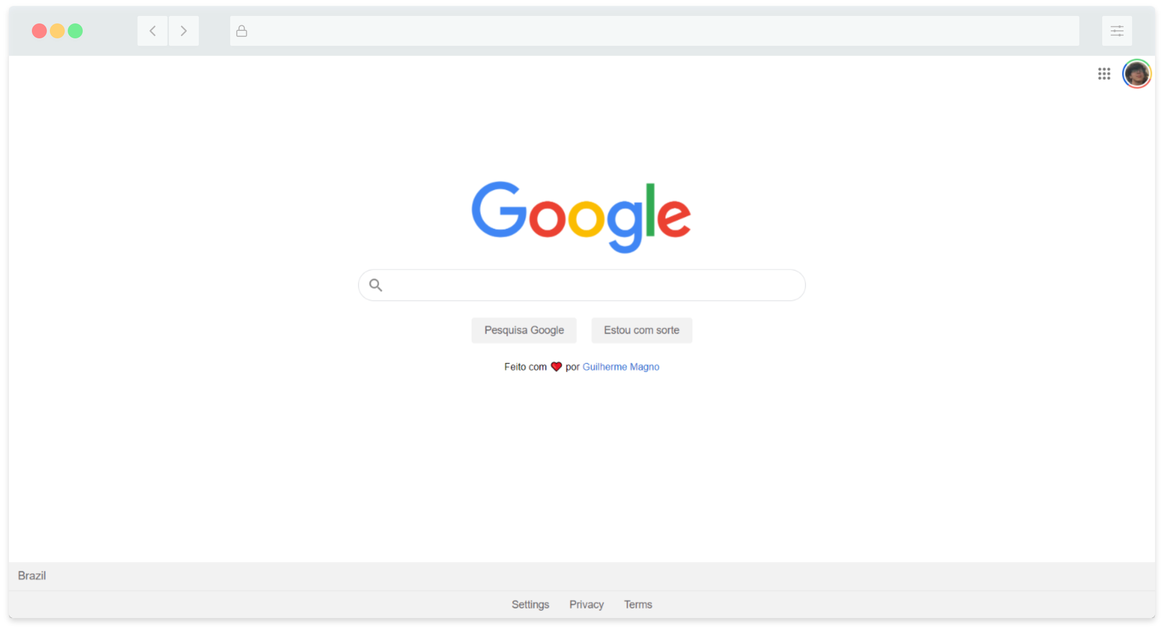 UI Clone: Google