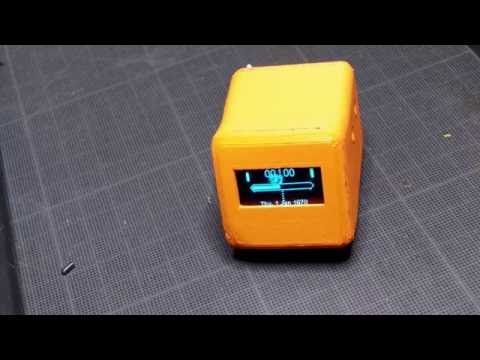 The Hobo's Animated IoT Clock