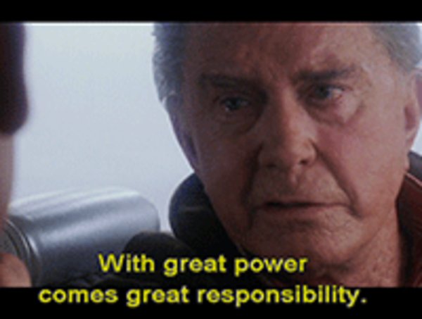 great responsibility