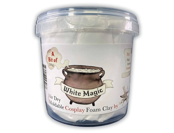 moldable-cosplay-foam-clay-white-300g-by-the-foamory-high-density-air-dries-like-eva-foam-light-weig-1