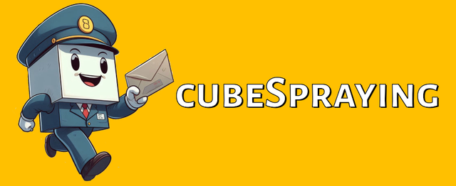 cubeSpraying