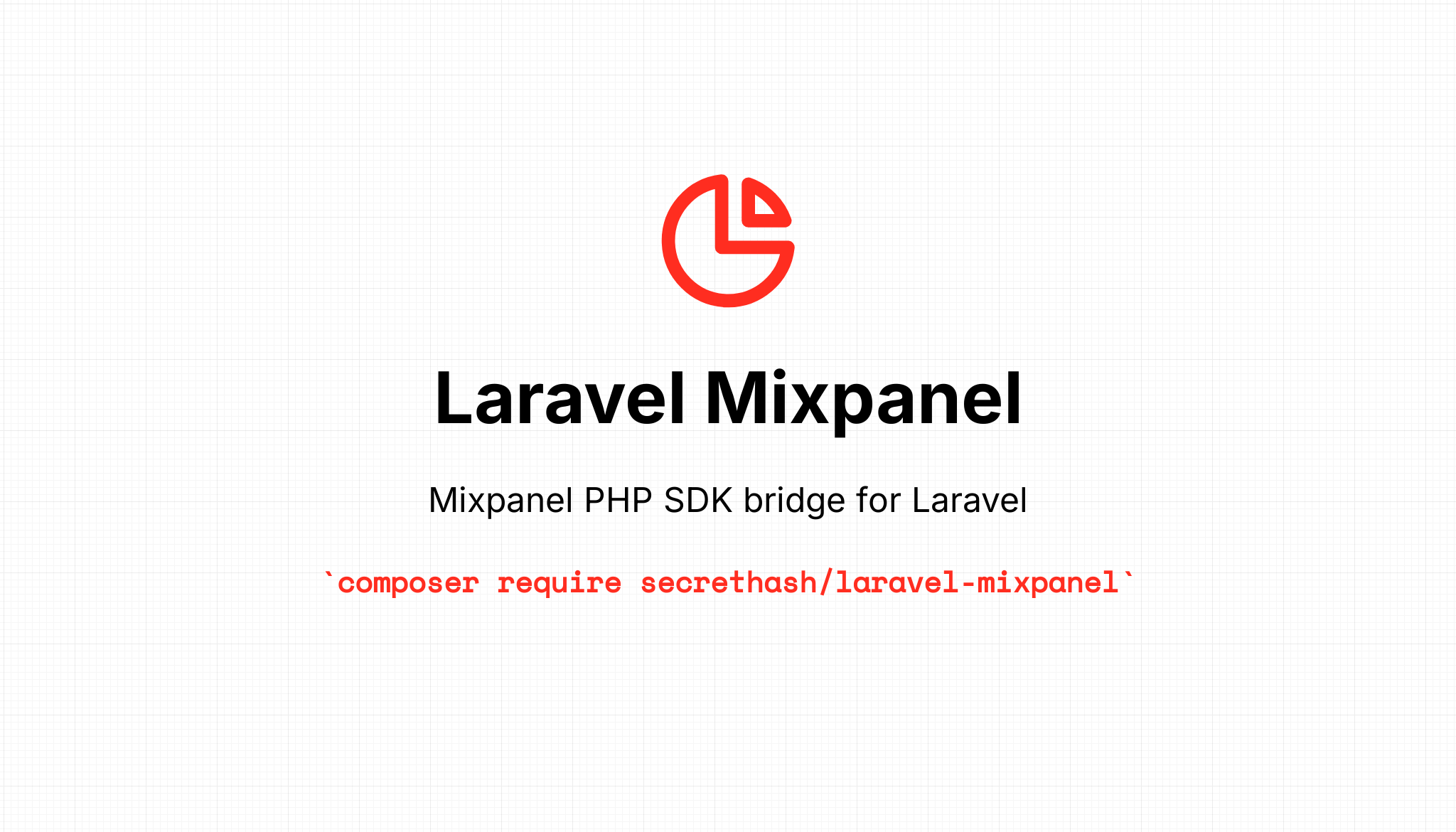 secrethash/laravel-mixpanel Banner