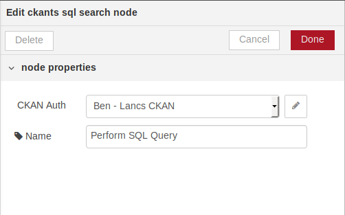 SQL Search Config