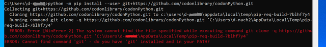 Git-error