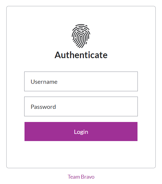 Login Page