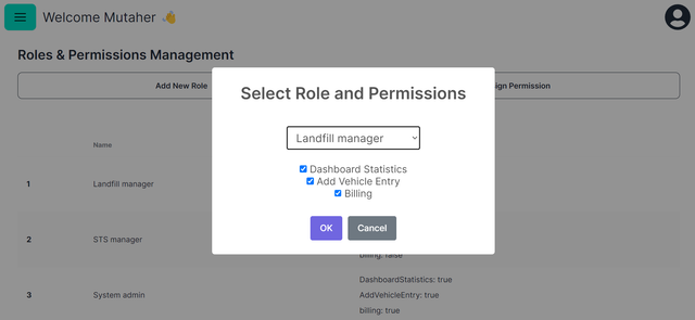 Roles & Permissions