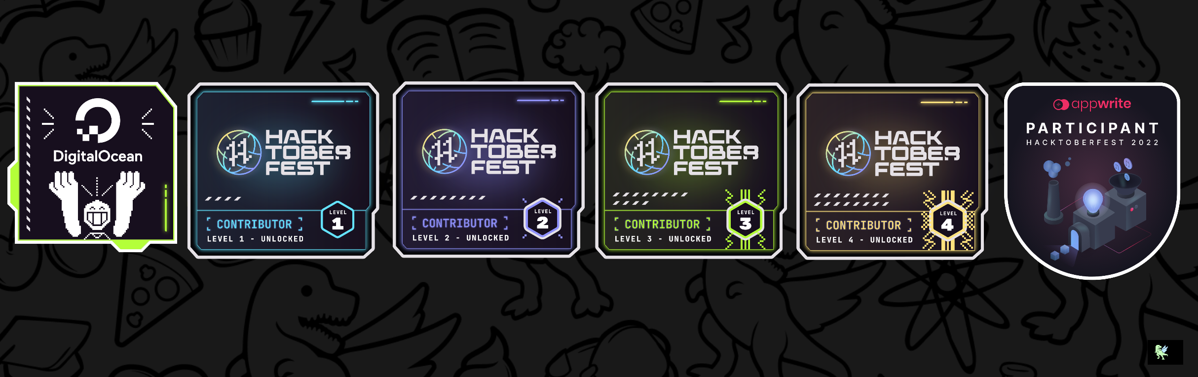 @luvsam's Holopin board