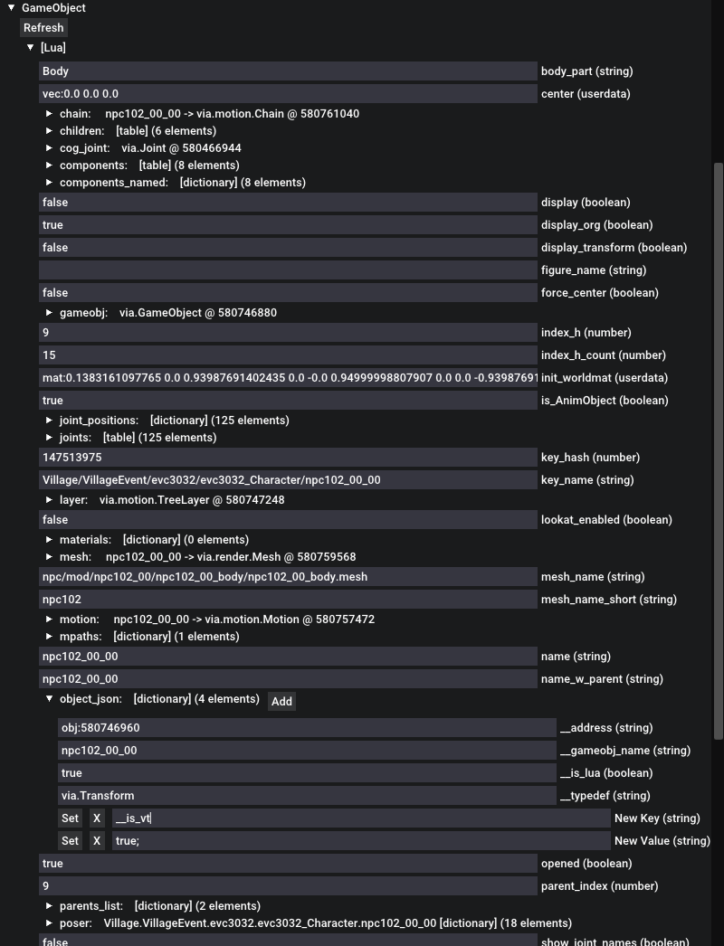 Editable Tables Enabled