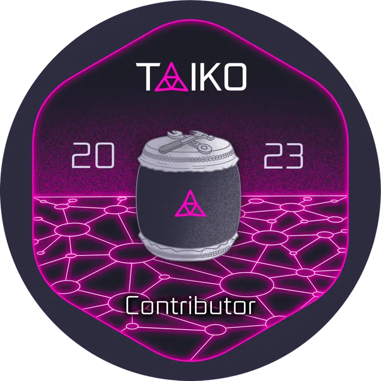 Taiko GitHub Contributor 2023