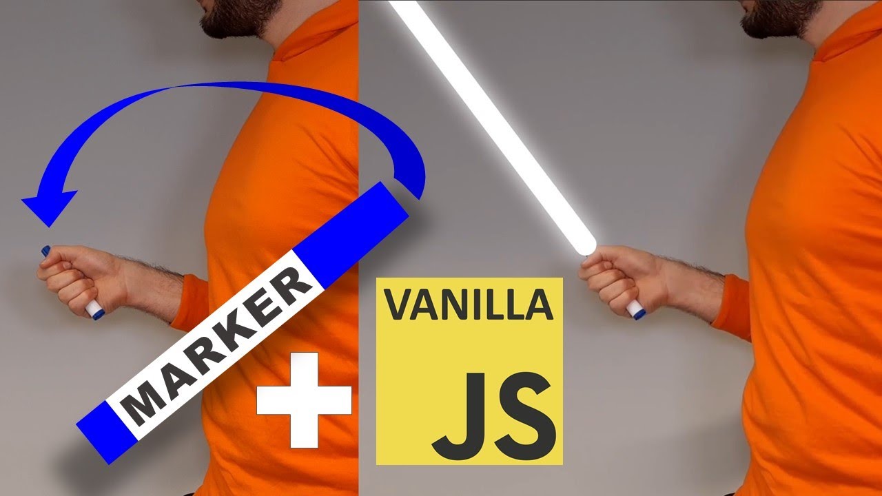 JavaScript lightsaber effect