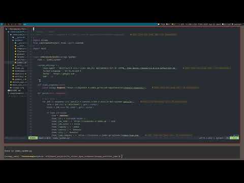 Scrapy video presentation