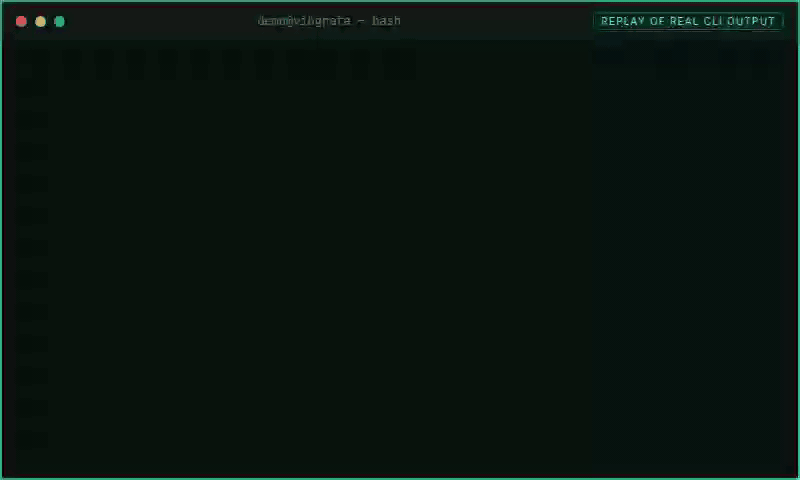 Recorded node-turborepo/build replay of the real Vibgrate CLI