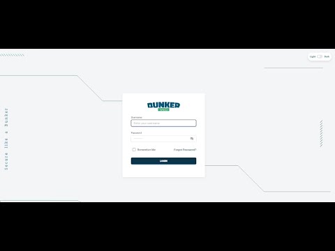 BunkerWeb UI demo