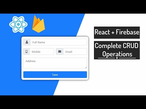 Video Tutorial for Complete React CRUD with Asp.Net Core Web API