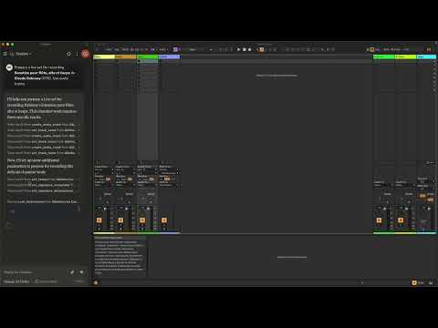 ontrol Ableton Live with LLMs