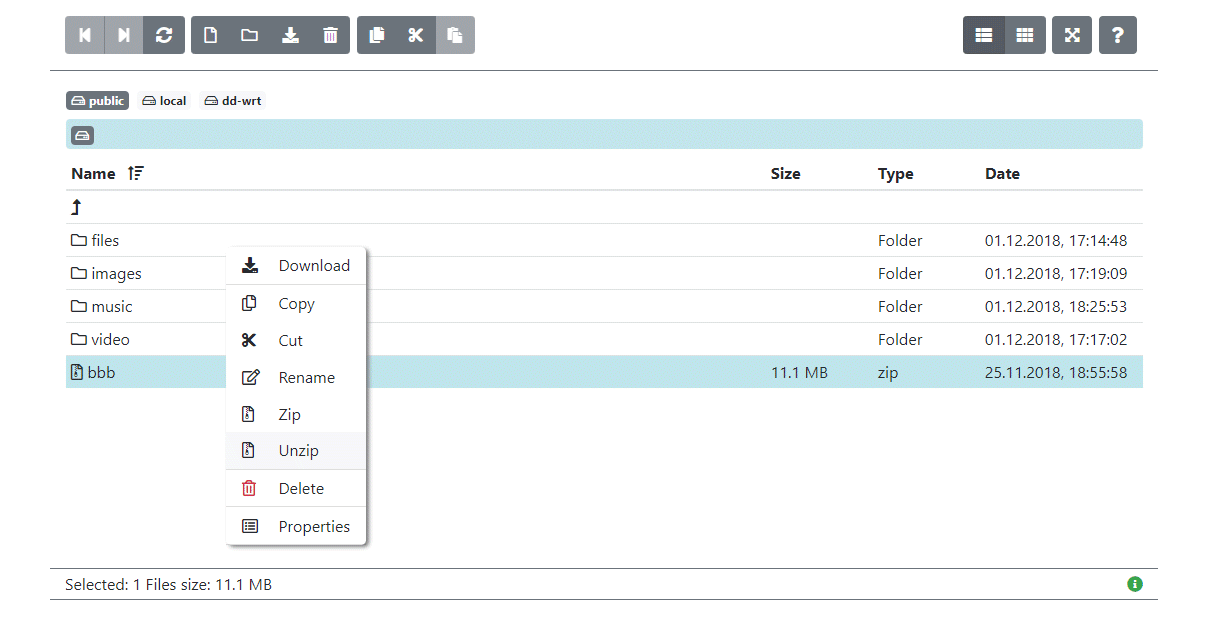 Laravel File Manager