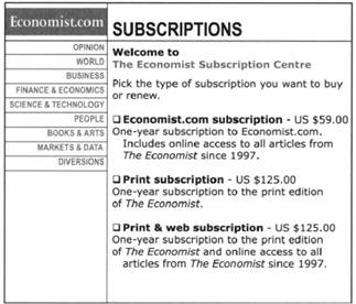 Economist Phantom Pricing