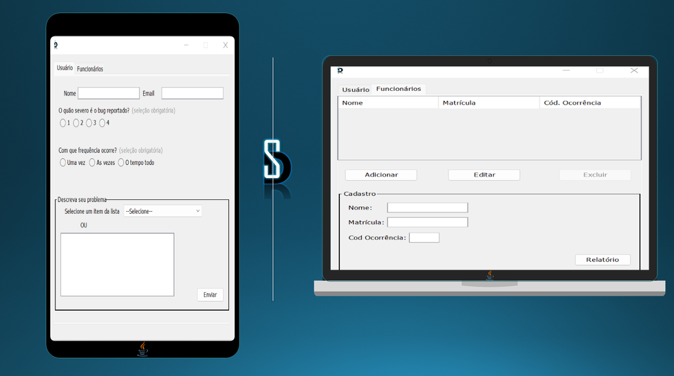 service desk interface java