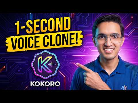 Kokoro 82M Just Got Voice Cloning — In Under 1 Second!