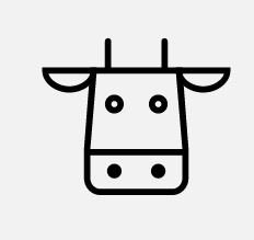 Cow icon by Dmitry Mirolyubov