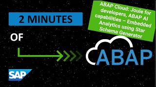 ABAP Cloud: Joule for developers, ABAP AI capabilities - Embedded Analytics with SSG