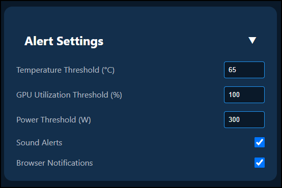 GPU Monitor Dashboard