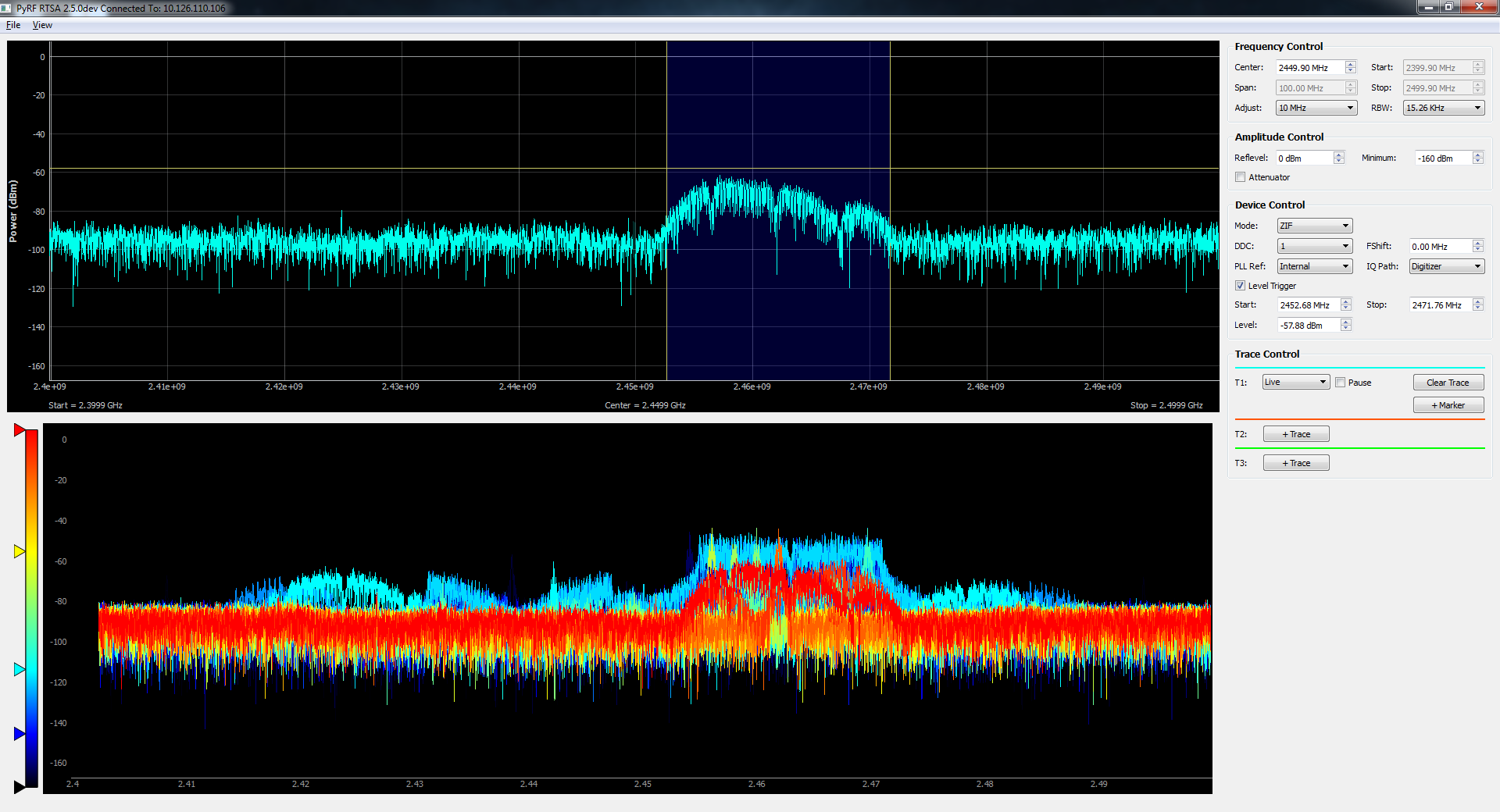 rtsa-gui screen shot