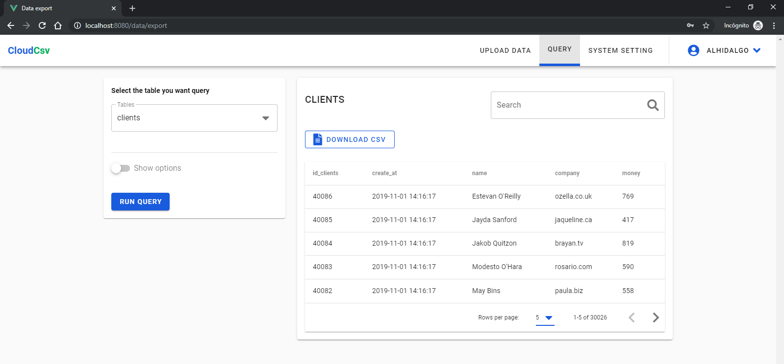 Data Query