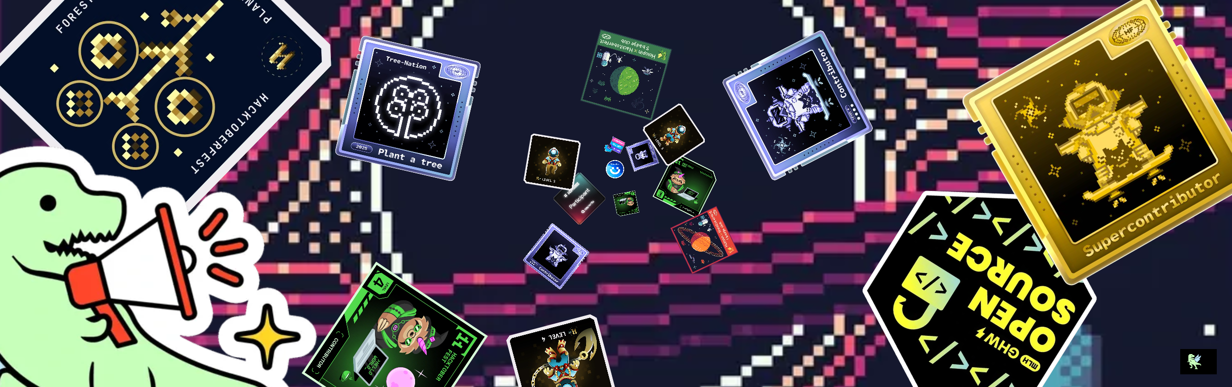 An image of @mcmarcocheng's Holopin badges, which is a link to view their full Holopin profile