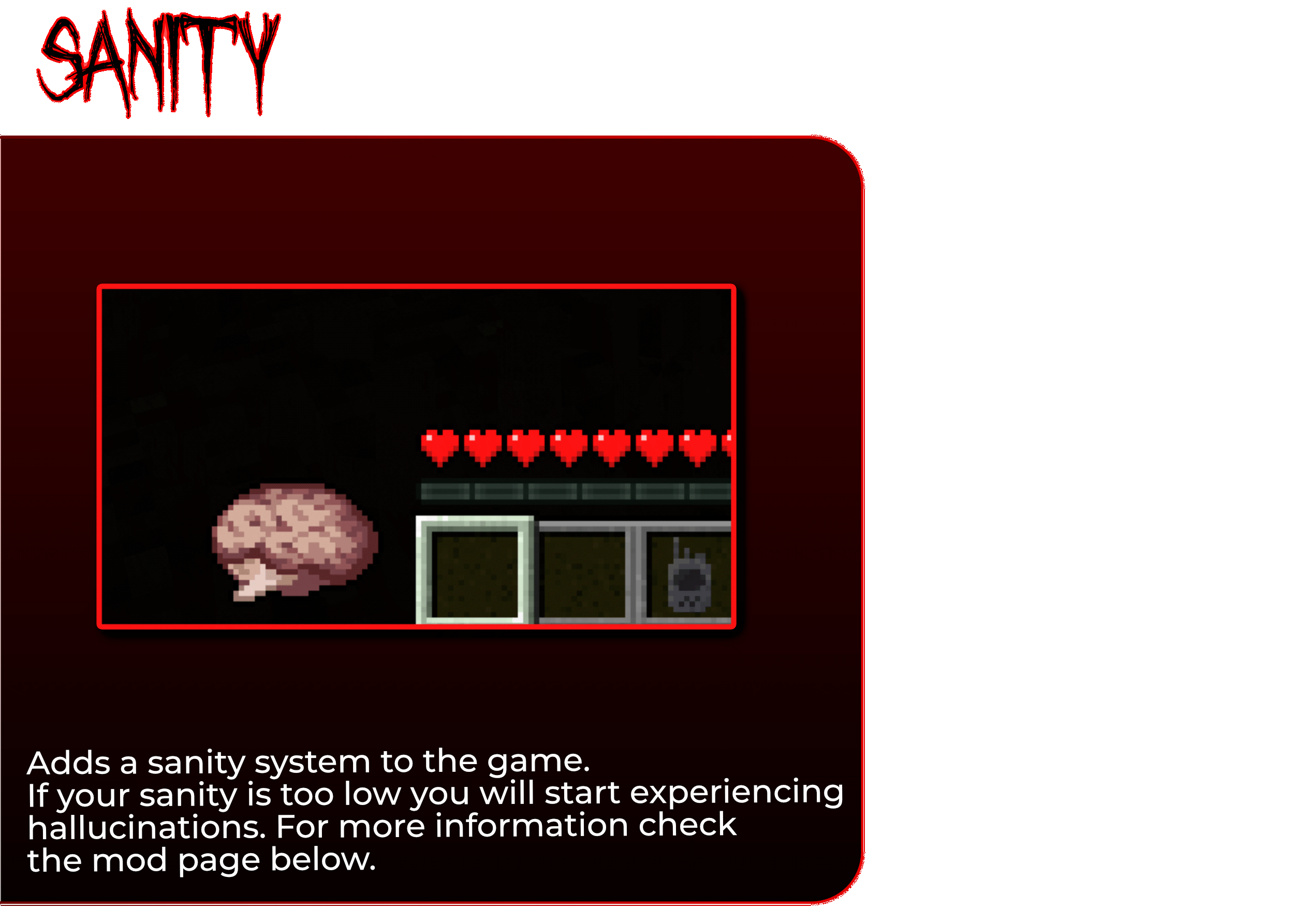 sanity features banner