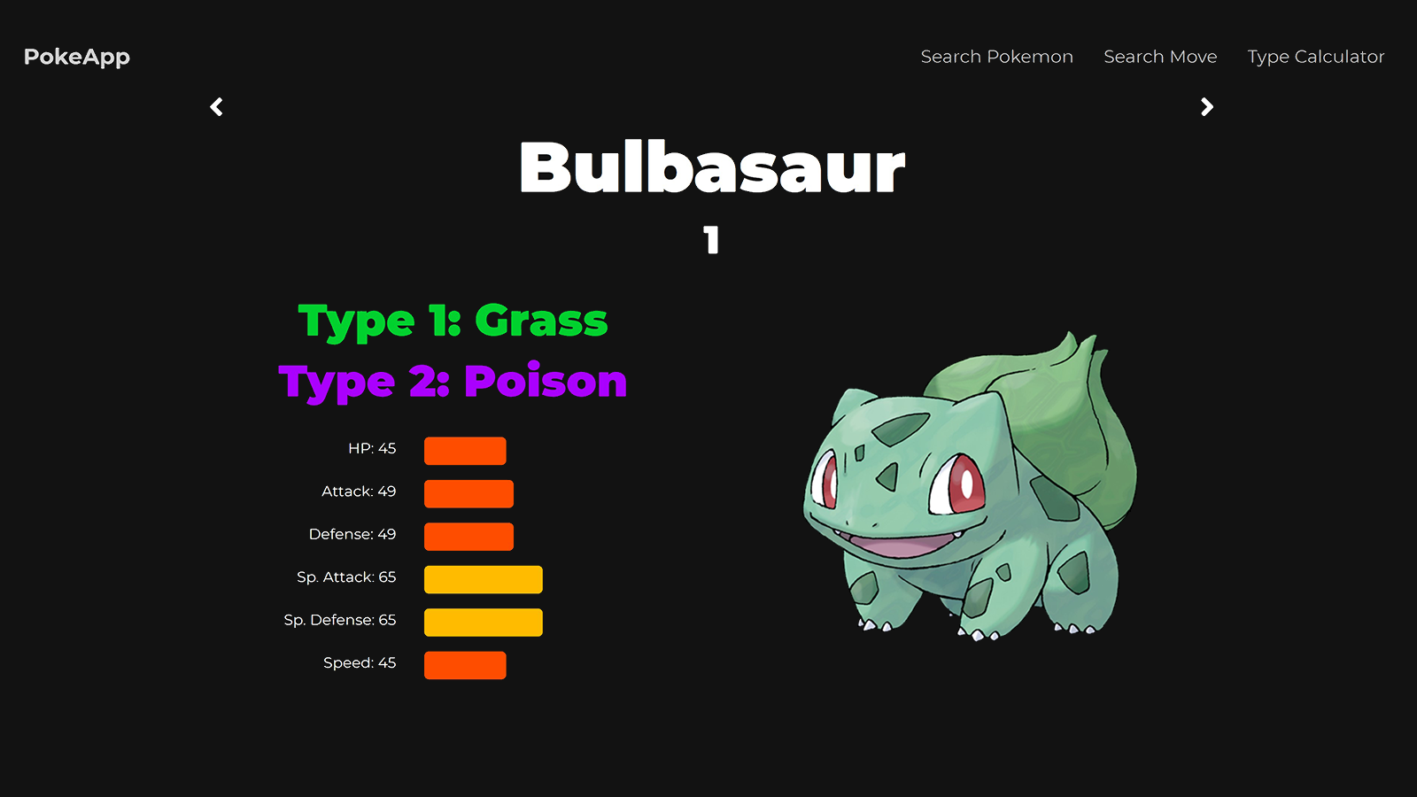 Bulbasaur Example