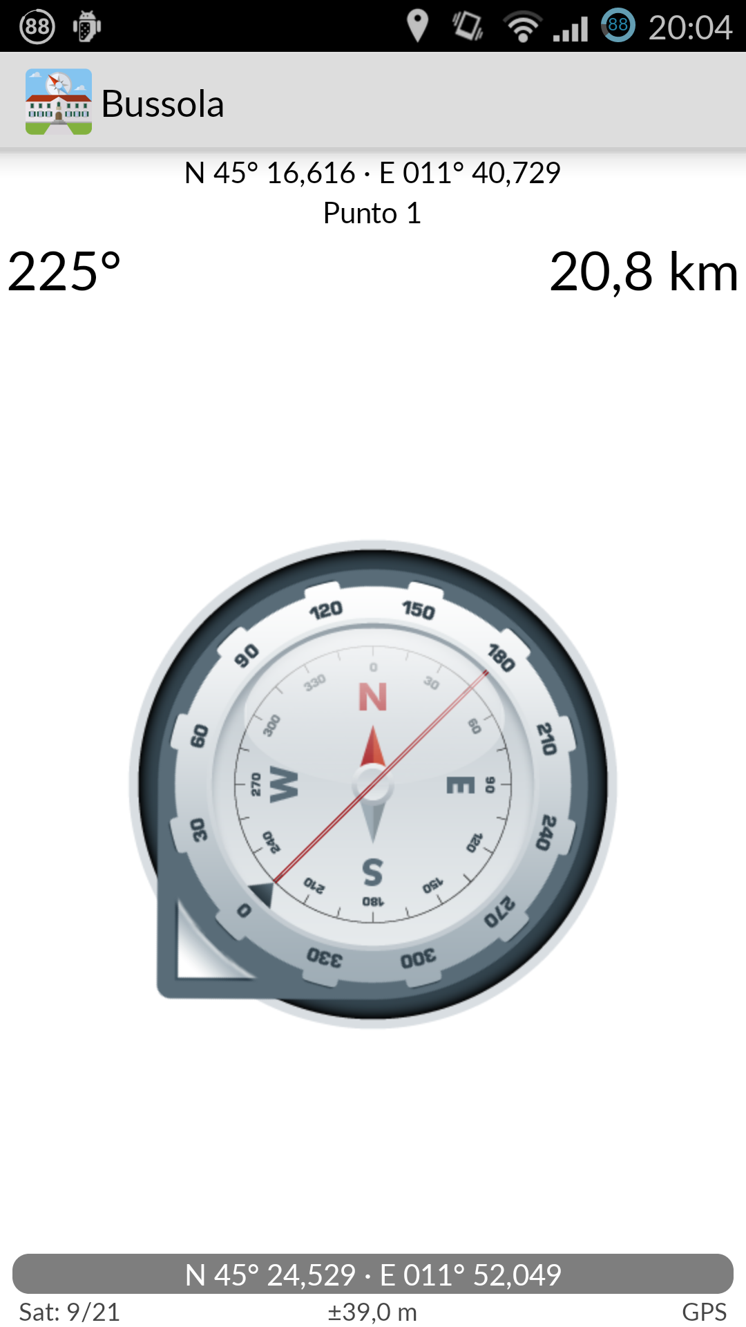 Compass Screenshot