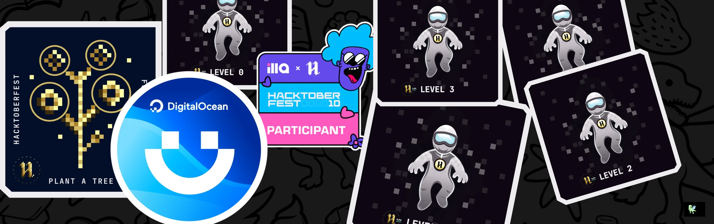 An image of @vidhanvyrs's Holopin badges, which is a link to view their full Holopin profile