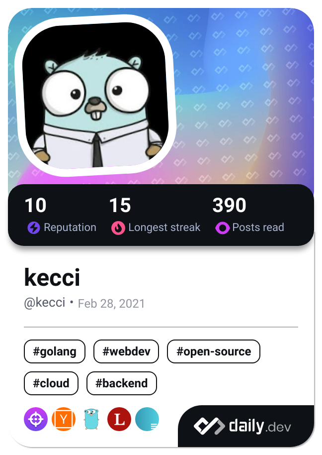 kecci's Dev Card