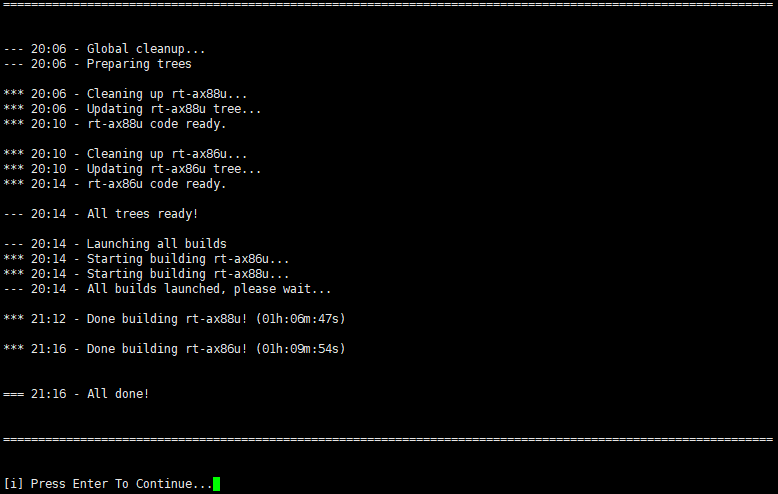 AMCFWM Build Process