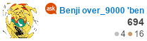 profile for Benji over_9000 'benchonaut'  @ StackOverflow