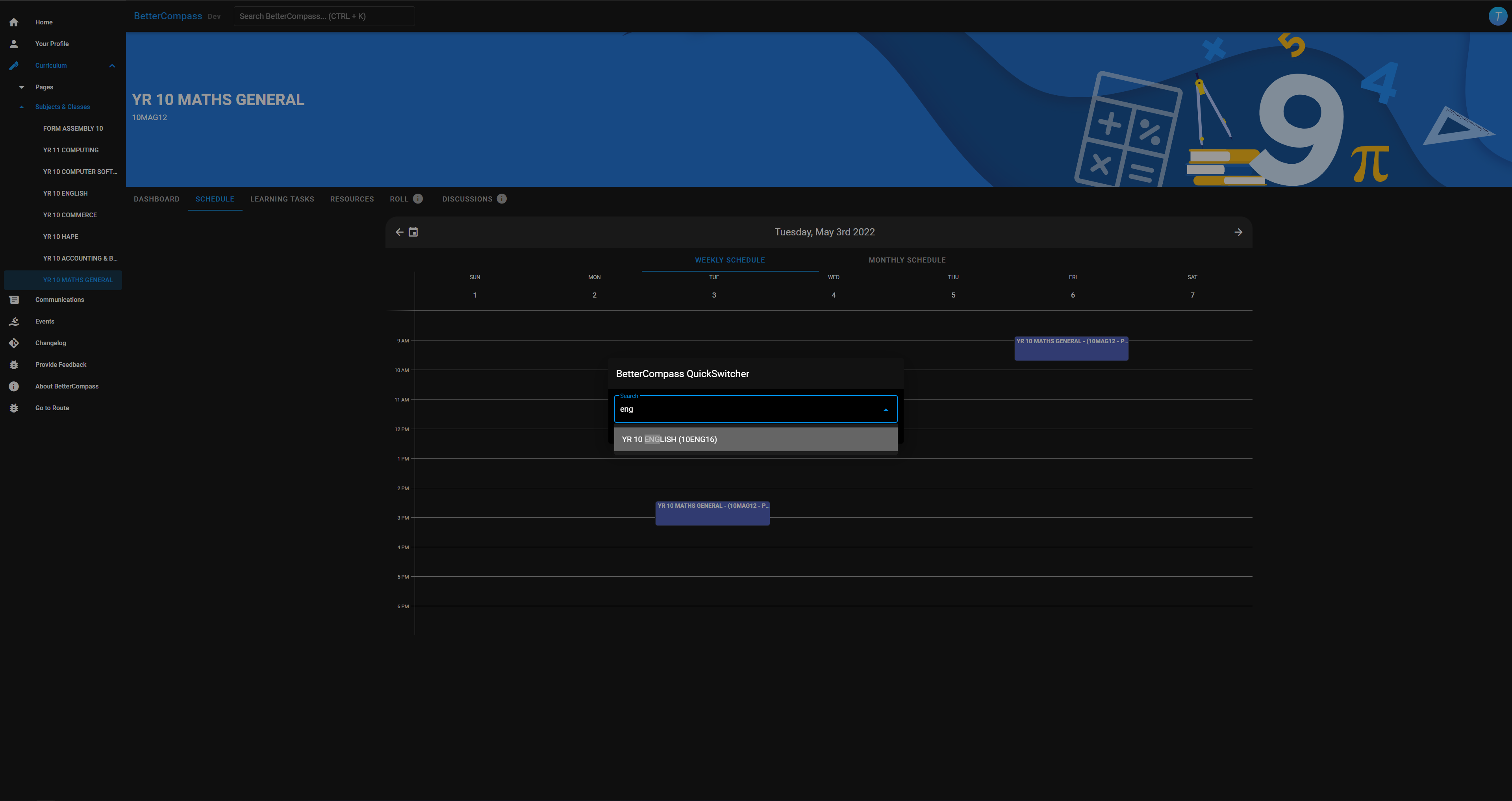 Activities with QuickSwitcher