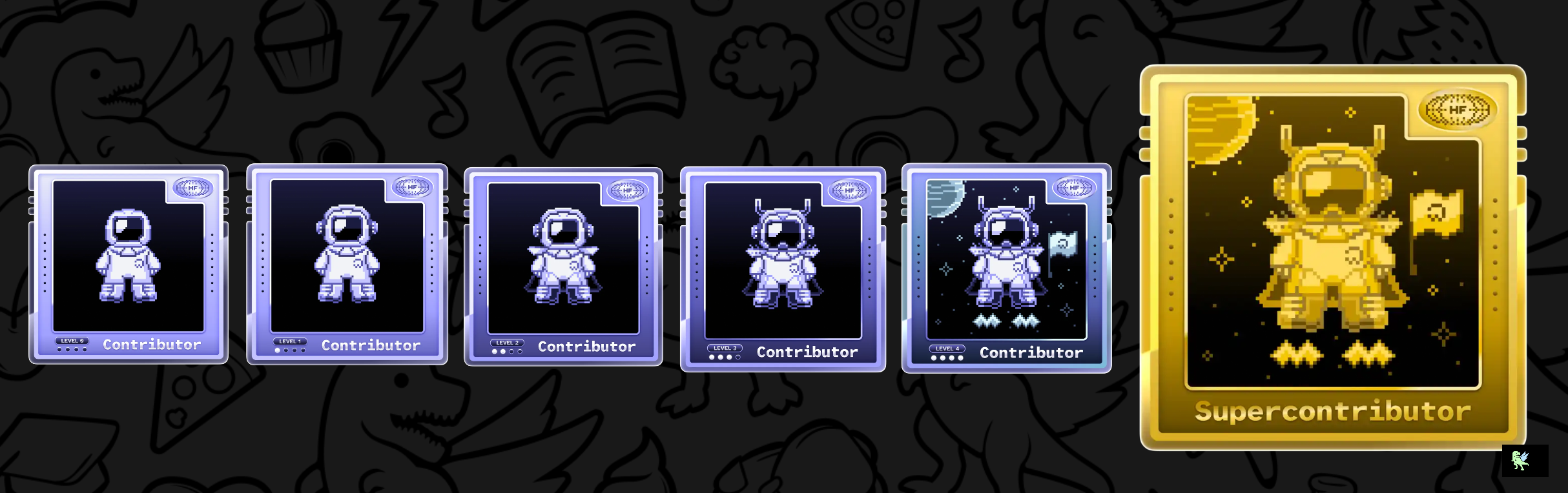 An image of @kinshukss2's Holopin badges, which is a link to view their full Holopin profile