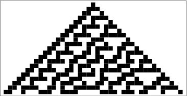 Cellular Automata image from Wolfram