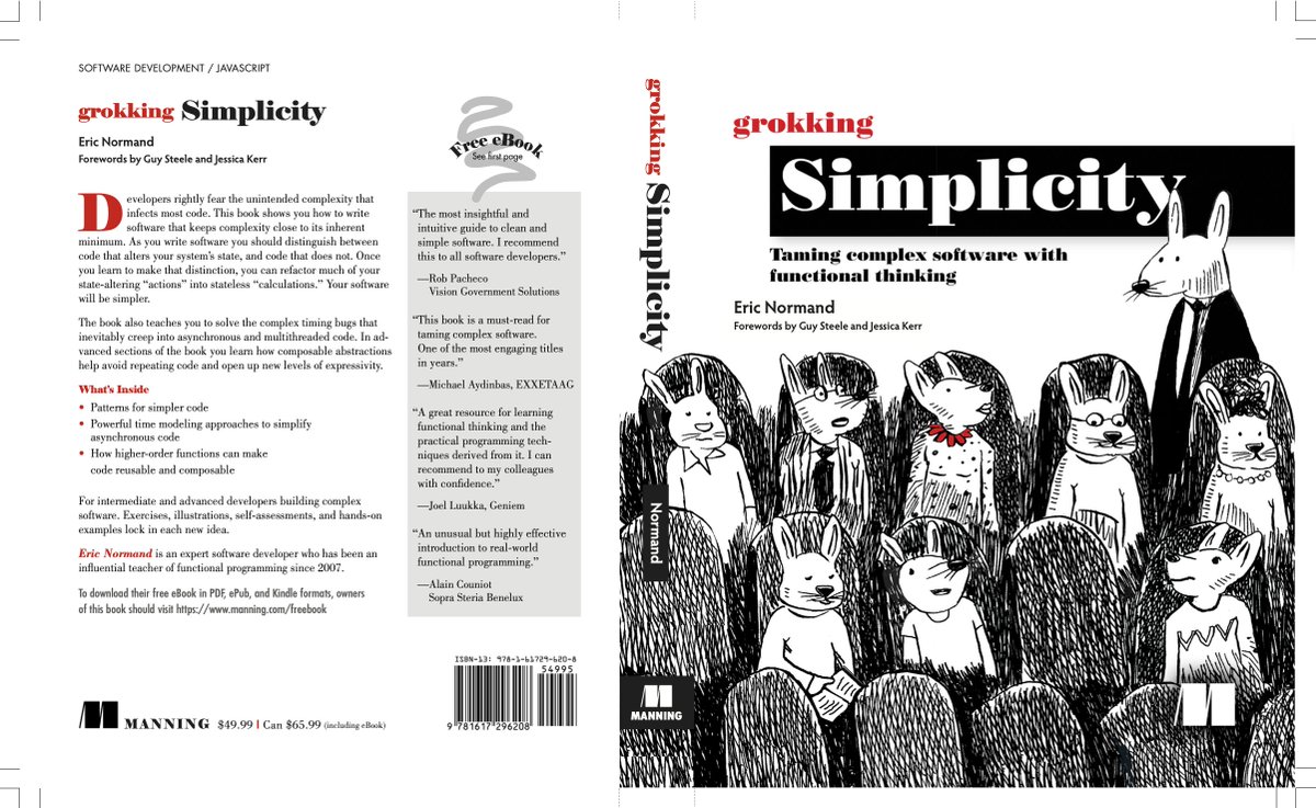 Grokking Simplicity cover front and back