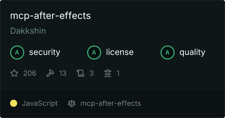 mcp-after-effects MCP server