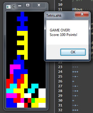 Tetris clone