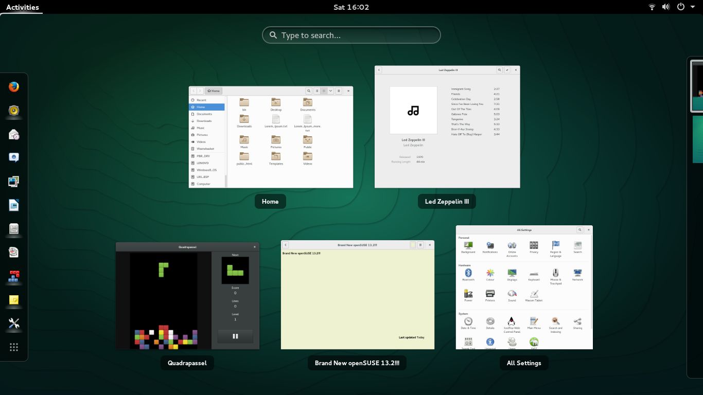 OpenSUSE Tumbleweed