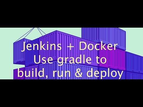 Video: Upgrade Jenkins version using gradle docker commands