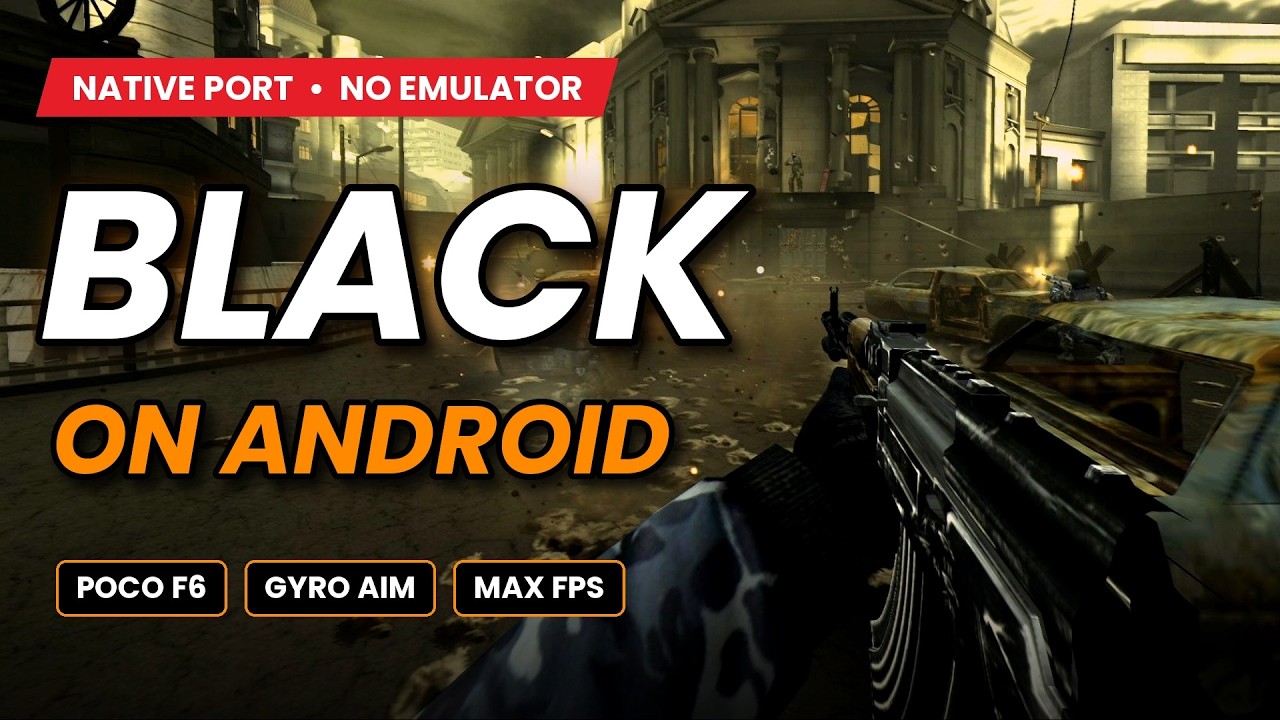 Black Android gameplay on POCO F6