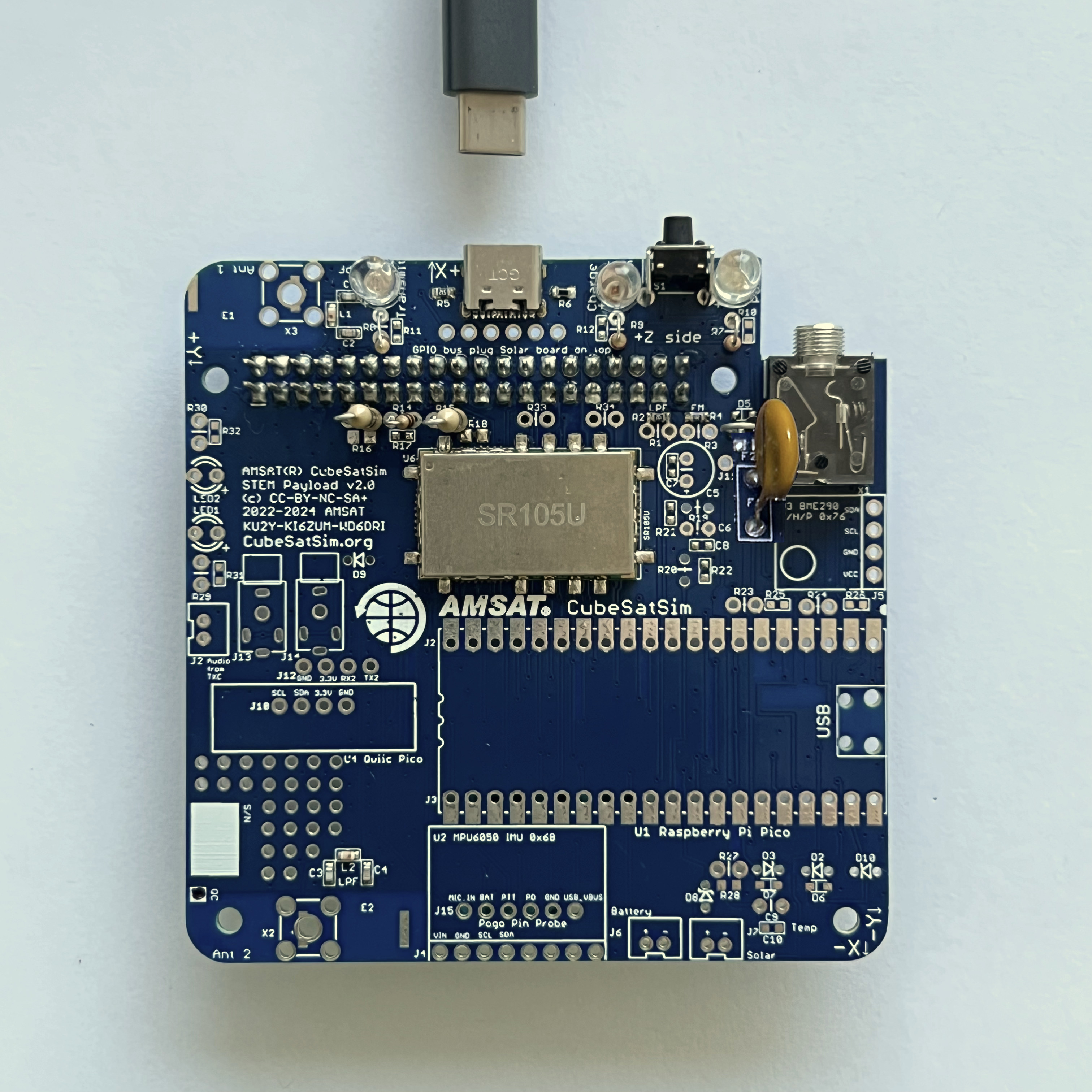 Red LED and USB-C