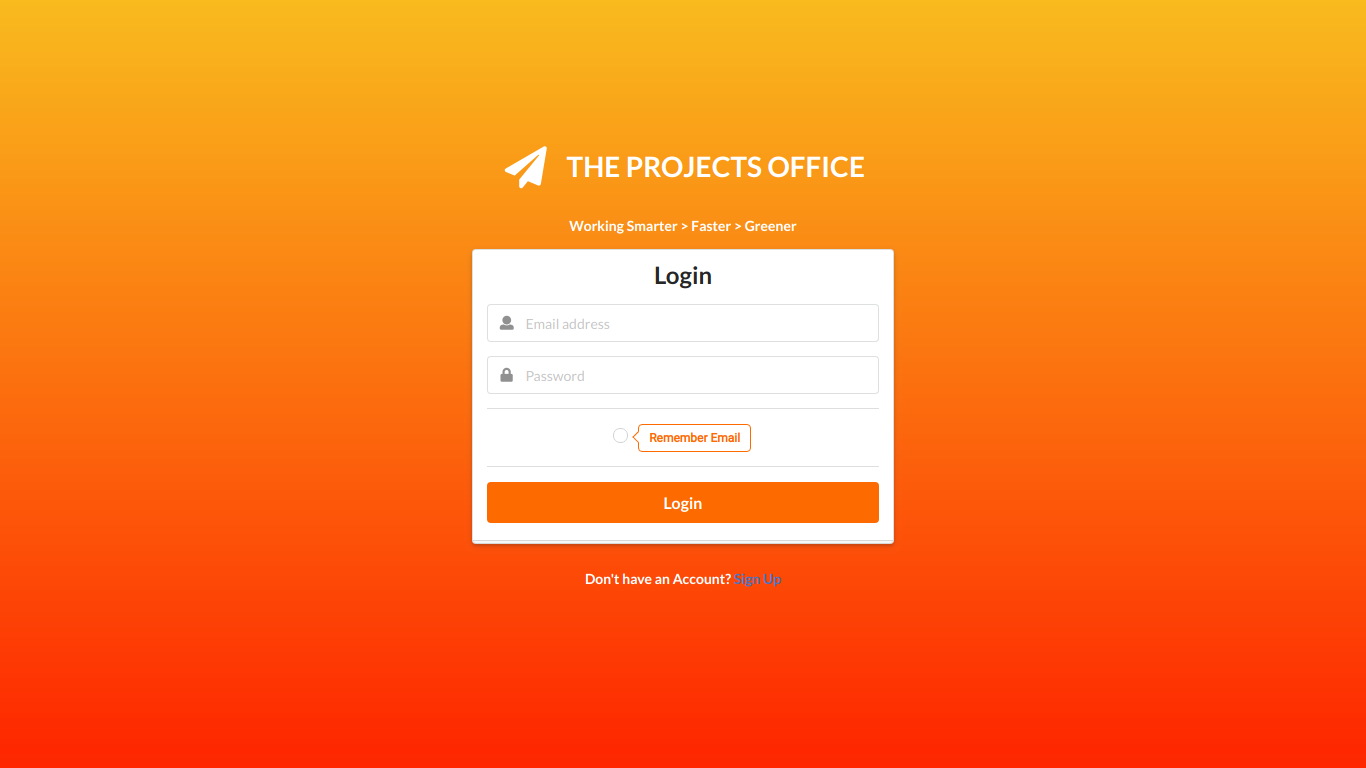 Mock Login Page