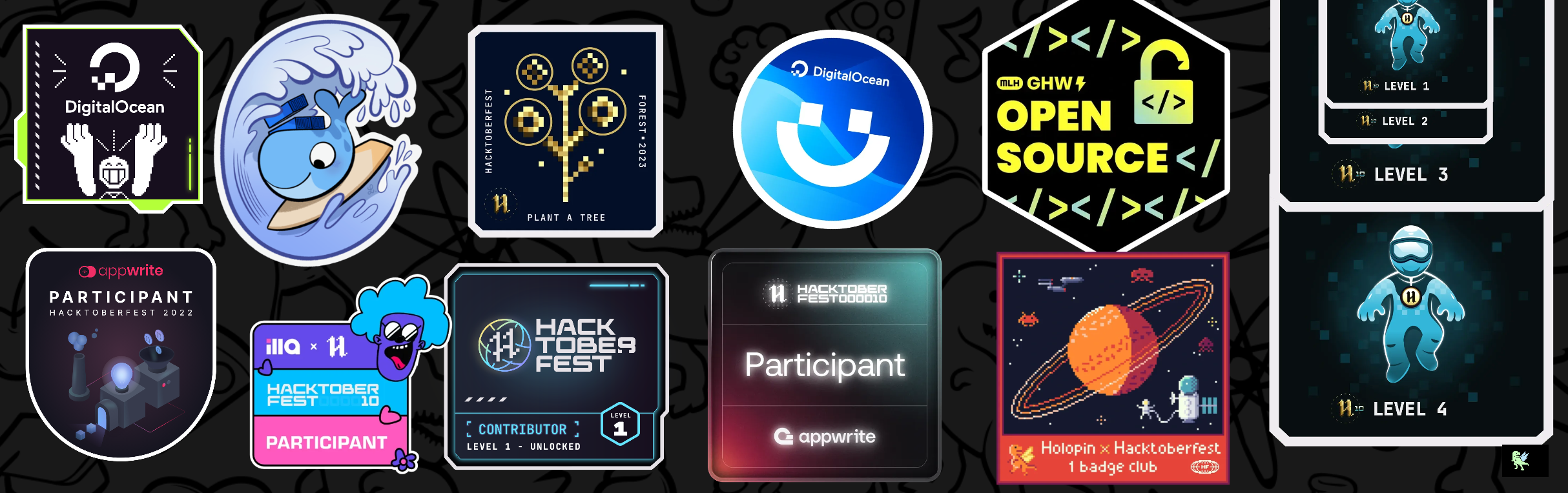 @mr_mods's Holopin board