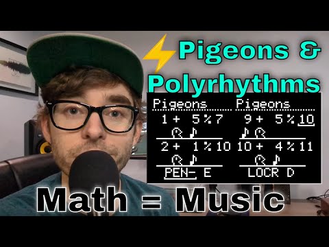 Pigeons, Polyrhythms, Music & Math