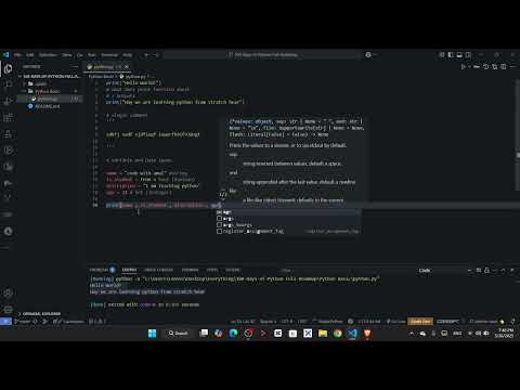 Learn Python from Scratch